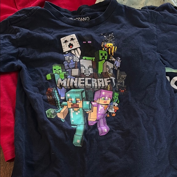 Boys size 6 shirt lot Nike Minecraft - Picture 4 of 13